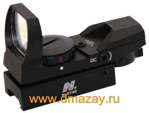    () NcSTAR D4RGB Red Dot Sight Red & Green Illuminators/Black (4  ,    )    